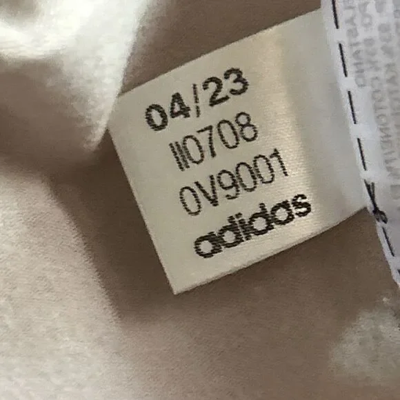 NEW adidas Adicolor Classics 3-Stripes Women's Button Long Sleeve Tee Size XL - Picture 11 of 11